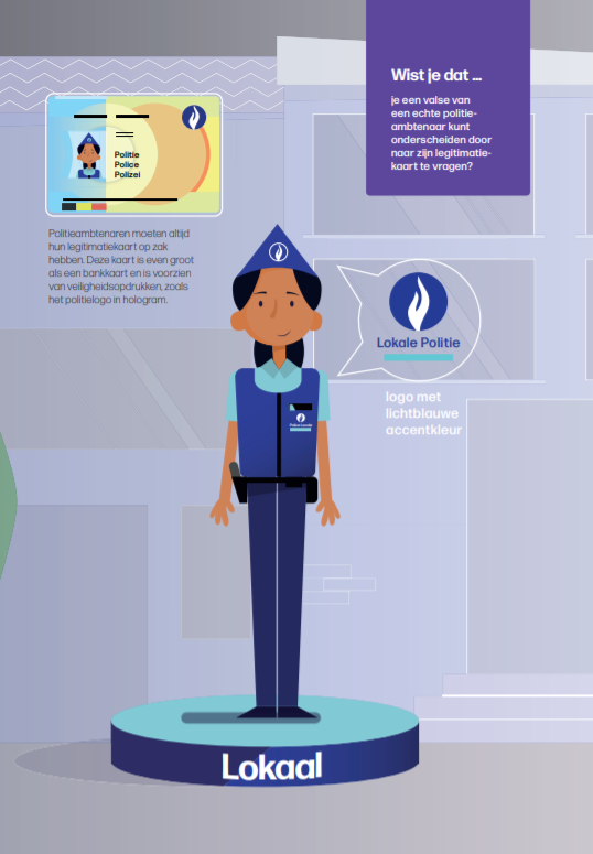 lokale politie infographic