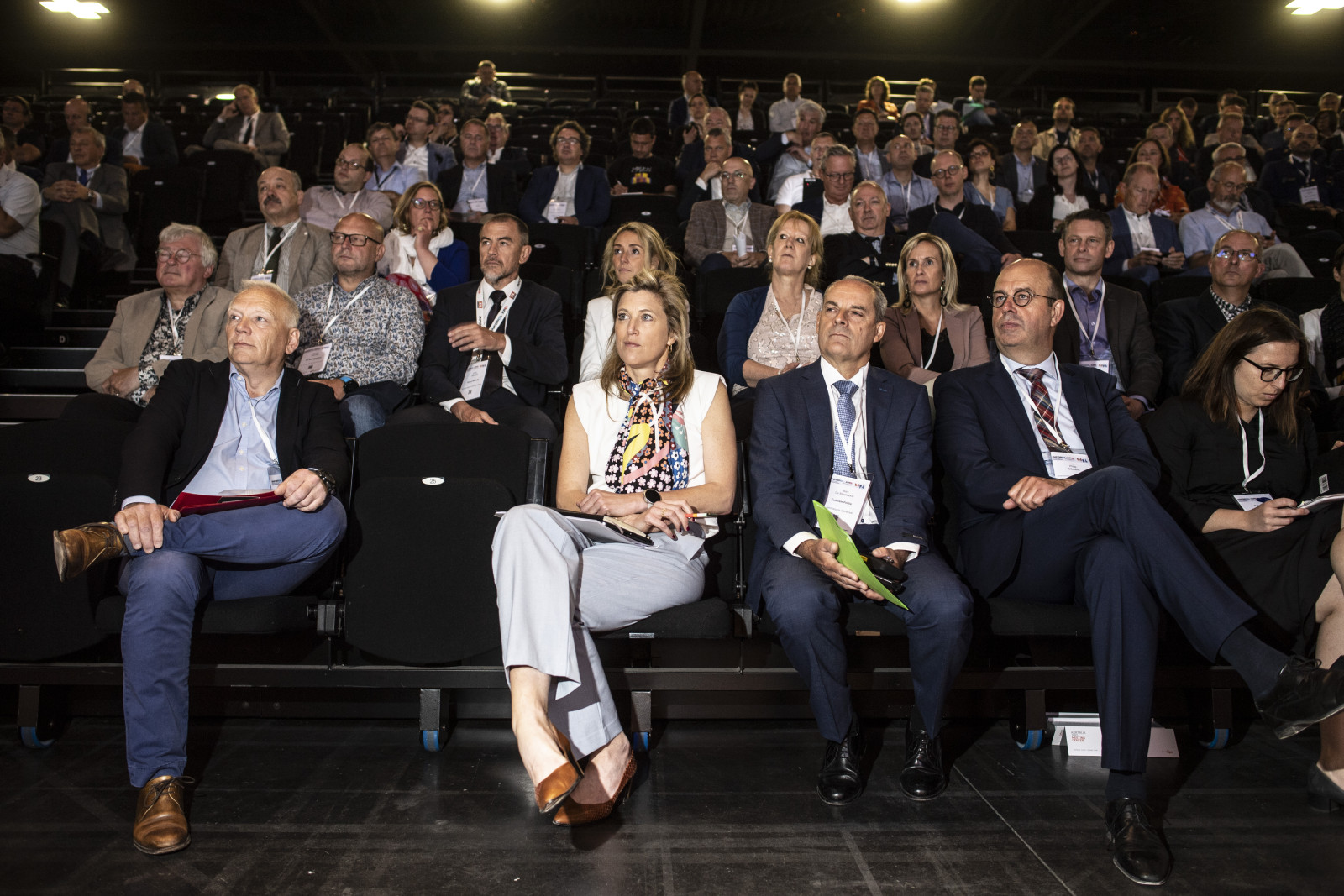 La ministre verlinden au SEGPOL de Kortrijk